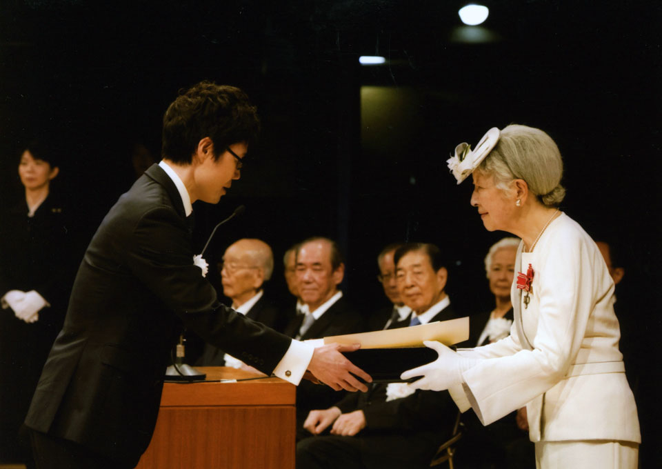 上皇后陛下に拝謁