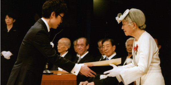 上皇后陛下に拝謁